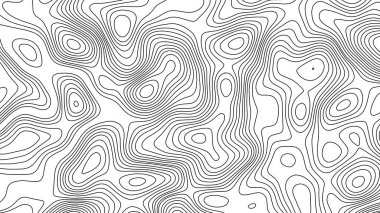 Sıvı siyah çizgiler yükselmeden esinlenilmiş organik şekiller oluşturuyor. Soyut dijital projeler, haritalar ve modern arka planlar için uygun.