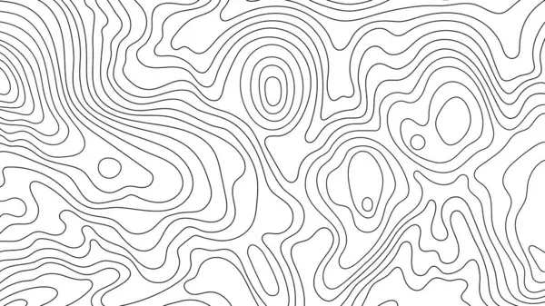 Yükseklik verilerine benzeyen şekillendirilmiş soyut topografik çizgiler. Yaratıcı ve teknik tasarım projeleri için minimalist bir arkaplan.