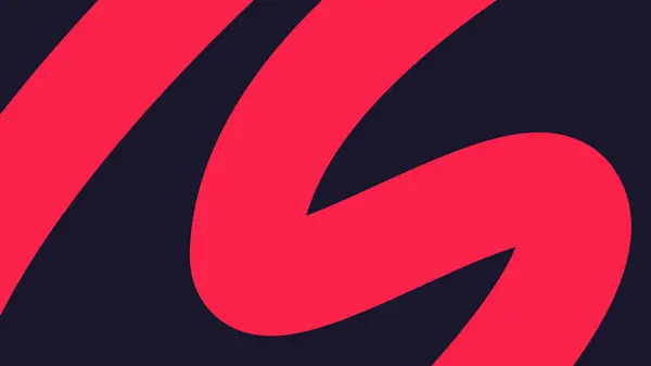  Karanlık bir taban üzerinde kırmızı kıvrımlar oluşturan çarpıcı soyut bir kompozisyon. Tasarım arka planı ve dijital görsel içerik için ideal. 