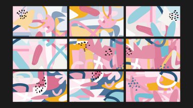 Şık ve dünyevi suluboya arka plan, karışık dokular ve altın çizgili aksanlar, lüks markalaşma ve yumuşak sanatsal görseller için ideal..