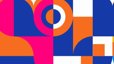 Zarif ve cesur grafikler, zengin mor, sarı ve turuncu elementler. Modern markalaşma ve dijital yaratıcı projeler için uygun.