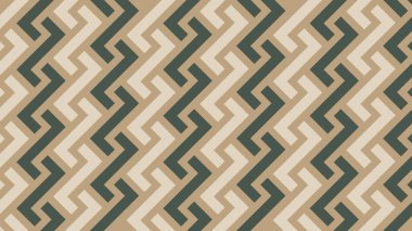 Açısal akış ve sıcak retro renkler ile adım stili geometrik tasarım, fayanslardan esinlenilmiş arka planlar için uygundur.