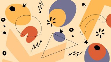 Organik şekiller, yumuşak pastel renkler ve akışkan çizgilerden oluşan minimalist soyut sanat eserleri. Çağdaş tasarım, ev dekorasyonu, sosyal medya ve yaratıcı dijital projeler için mükemmel bir kompozisyon.