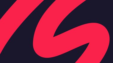 Karanlık bir taban üzerinde kırmızı kıvrımlar oluşturan çarpıcı soyut bir kompozisyon. Tasarım arka planı ve dijital görsel içerik için ideal.