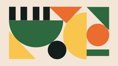 Üst üste binen yeşil tonlarda daireler içeren soyut bir kavram. Yaratıcı tasarım, geçmiş ve görsel kavramlar için harika..