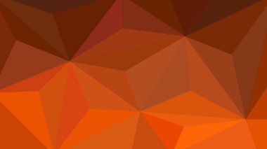 Koyu turuncu, düşük polyester soyut tasarım ve sıcak, dünyevi gölgeler. Cesur markalaşma, teknoloji projeleri ya da enerjik görsel kavramlar için harika..