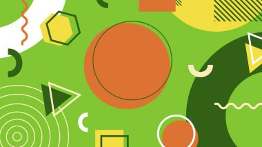 Canlı katmanlı kireç yeşili arkaplan. Modern yaratıcı projeler için minimalist tasarım ideal.