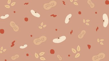 Renkli fıstık ve kaju fıstığı arkaplanda karışımı. Besin kaynaklı görseller, abur cubur markaları ve organik gıda promosyonları için mükemmel..