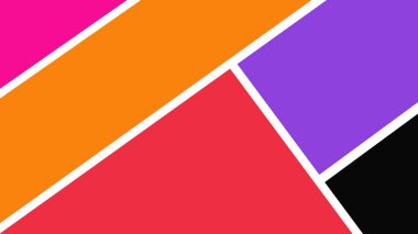 Yumuşak pastel üçgenleri temiz beyaz çizgilere bölünmüş soyut geometrik tasarım. Asgari arkaplan, modern dijital sanat veya web ve baskı projeleri için ideal.