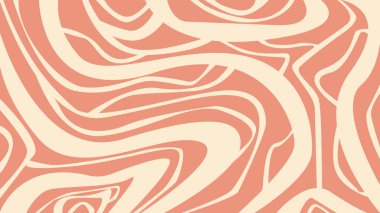 Sıcak bir arkaplan üzerinde akan kırmızı çizgiler yumuşak ve pürüzsüz bir soyut düzen oluşturur, şık ve modern uygulamalar için harikadır..