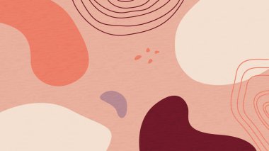 Mavi ve yeşil renkli dalgalı soyut çizgilerin sakin kompozisyonu. Organik, su ve doğa temalı görseller için harikadır..