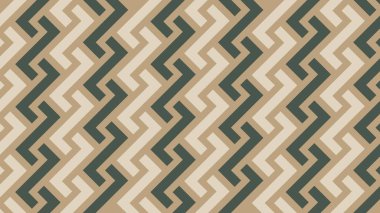 Açısal akış ve sıcak retro renkler ile adım stili geometrik tasarım, fayanslardan esinlenilmiş arka planlar için uygundur.