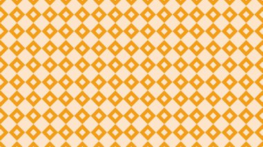 Bej arkaplandaki temiz turuncu elmas çizgileri aynı hizada. İnce tekstil grafikleri, ambalaj ve UI düzeni için ideal.