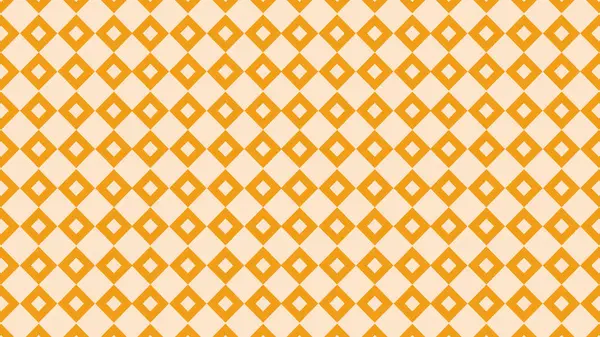 Bej arkaplandaki temiz turuncu elmas çizgileri aynı hizada. İnce tekstil grafikleri, ambalaj ve UI düzeni için ideal.
