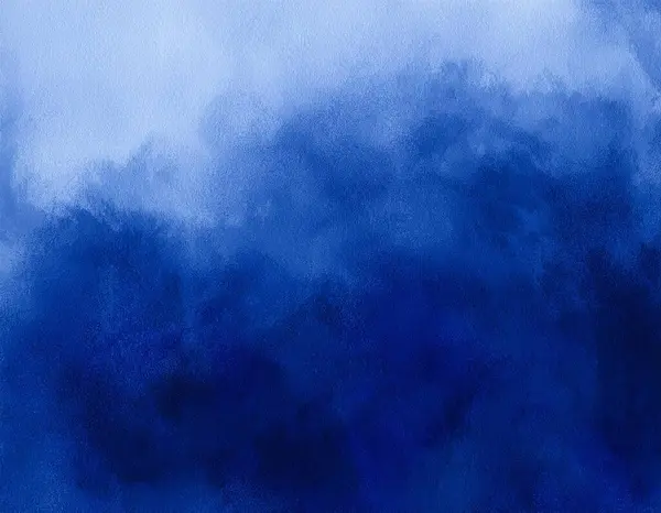 Arkaplan için soyut suluboya arka plan koyu mavi grunge deseni