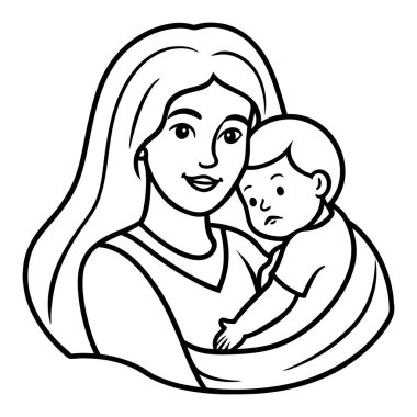 Annem bebek çizgilerini çok sever.