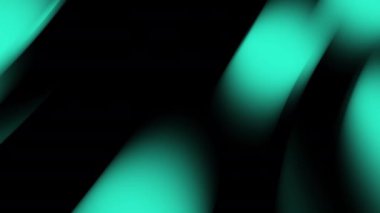 Soyut Teal Flow hareket arkaplanı: Soyut deniz mavisi çizgileri ve siyah akış çizgileri dinamik ve büyüleyici bir görsel deneyim yaratır.