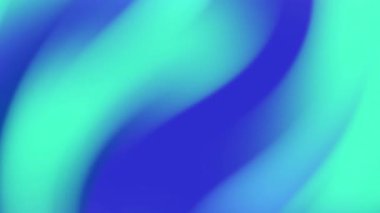 Soyut Mavi ve Yeşil Gradyan Animasyonu: Mavi ve yeşil renklerin büyüleyici harmanı dinamik ve akışkan bir soyut arkaplan oluşturur. Yumuşak, girdaplı gradyanlar.
