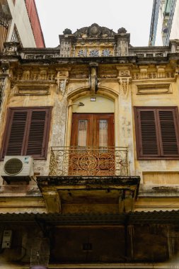 Vietnam 'da tipik bir ev cephesi.