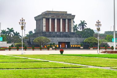 Ho Chi Minh Mausoleum görünümünü