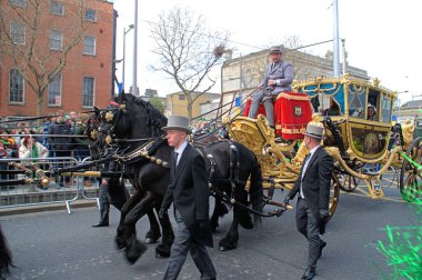 Aziz Patrick Günü Dublin İrlanda geçit töreni