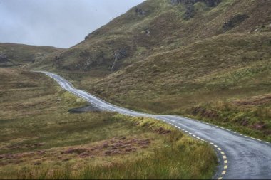 İrlanda 'da yol, Dağ manzarası