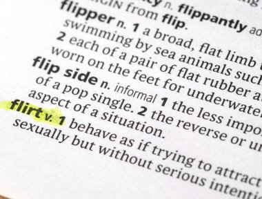 kelime ya da ifade flörtü