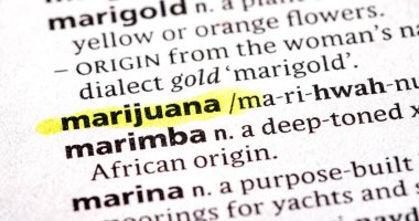 bir sözlükte marihuana kelimesi vurgulandı 