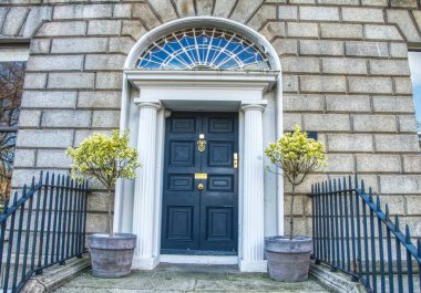 Dublin İrlanda 'da bir Gürcü binası.