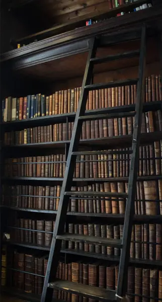 Eski şehirdeki kütüphane