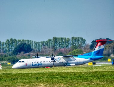 9 Nisan 2025 Dublin Havaalanı İrlanda, Lüks Hava Sahası Uçağı