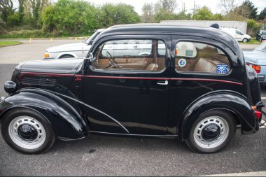 Klasik klasik Ford araba sevilen.