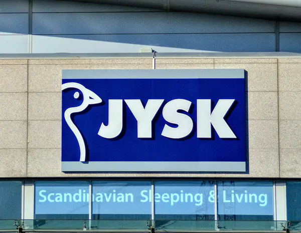 JYSK mobilya mağazasının logosu