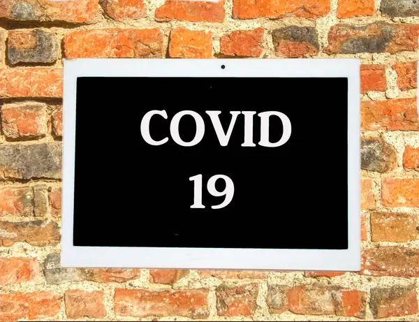 covid 19 metni bir tablette