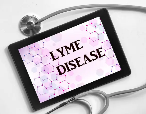 Steteskop üzerine yazılmış bir tablet, konsept