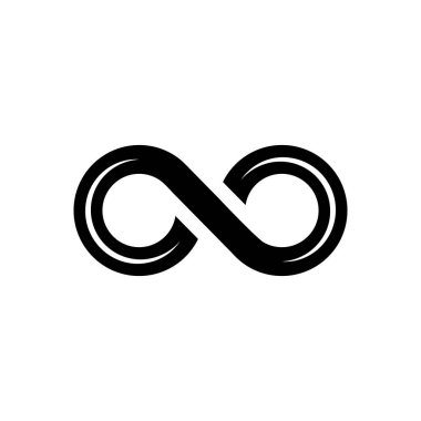 Grafik Tasarım Projeleri için Sonsuzluk Simgesi