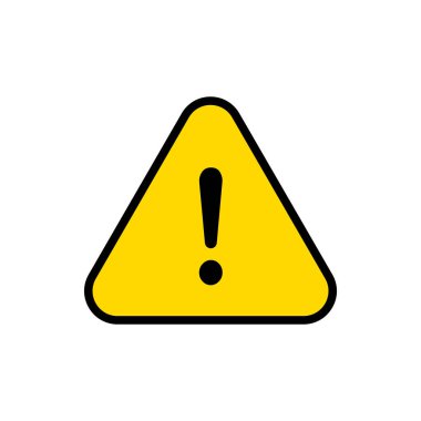 ünlem işareti, uyarı işareti vektörü