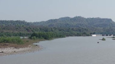 Indian Rivers üzerindeki köprüler. Yüksek kalite 4k görüntü