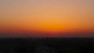 Günbatımının Güzel Renkleri. Yüksek kalite 4k görüntü