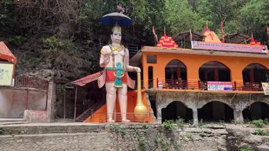 Hint Tapınağı Sanatında görülen Hanuman. Yüksek kalite 4k görüntü