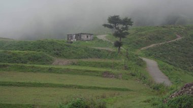 Himalaya Tepeleri Arasındaki Huzurlu Hayat