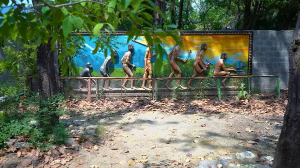 Bilim İçindeki İnsan Seyahati. Yüksek Kalite Resim