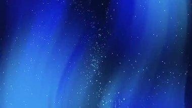 Yumuşak gradyan ve parlak parçacıklara sahip mavi soyut arkaplan, markalaşma, web tasarımı, teknolojik görseller ve dijital sunumlar için mükemmel.