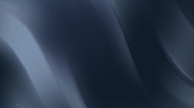 Yumuşak mavi soyut arkaplan düz dikey grafikler ve ince ışık parçacıkları, modern dijital tasarımlar ve profesyonel sunumlar için ideal.