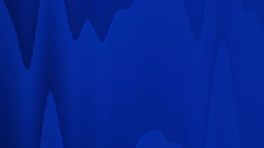 Teknolojik markalaşma, dijital arkaplan, modern sanat veya minimalist web düzeni için ideal dinamik eğrilere sahip koyu mavi dalga dokusu.