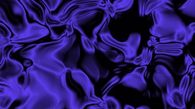 Pürüzsüz dalgaları ve fütüristik hissi olan koyu mor sıvı bir doku. Marka, poster, albüm sanatı ve dijital arkaplan için ideal