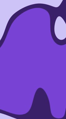 Soyut mor şekil modern ve yaratıcı bir dokunuşa ihtiyaç duyan arka plan, dekor, markalaşma ve dijital sanat projeleri için mükemmel. Pazarlama için ideal.