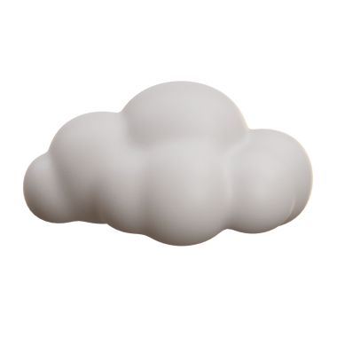 Beyaz Bulut 3B simgesi