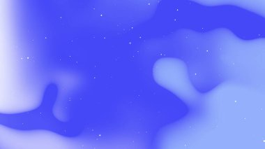 Mavi ve mor renklerin karışımı yumuşak bulutlu dokular teknoloji, fantezi ya da yaratıcı dijital sanat için harika bir görünüm yaratır.