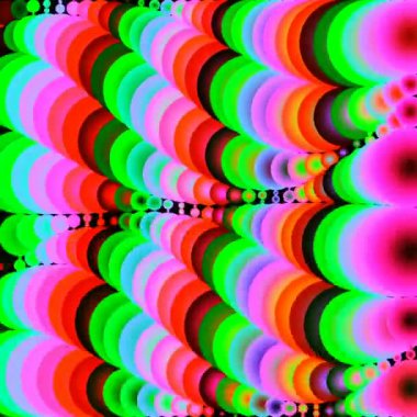 düzensiz renkli soyut geometrik desen baloncukları.